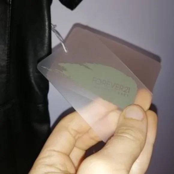 A-Line Faux Leather Dress - Picture 3 of 3